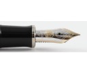 Pelikan Souveran M405 Black Silver Plated Trim Fountain Pen (New Logo)