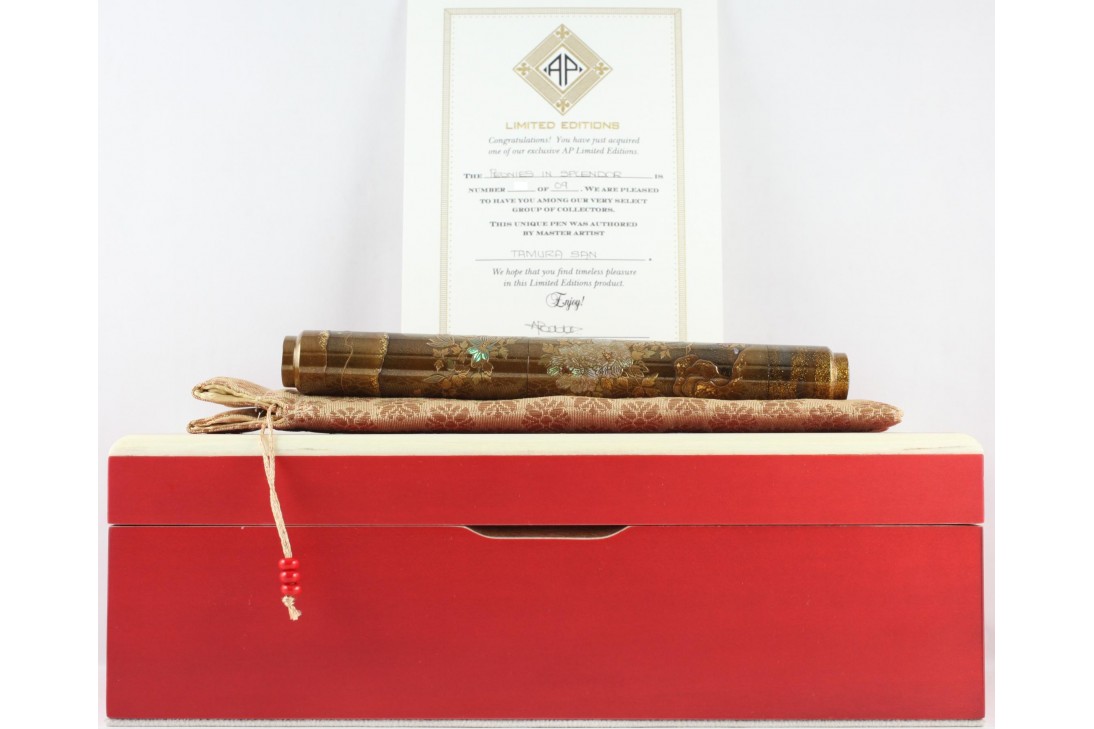 AP Limited Edition Maki-e The Peonies in Splendor Fountain Pen