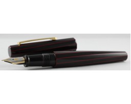 Nakaya Decapod Writer (149mm) Kuro Tamenuri (TW) Fountain Pen