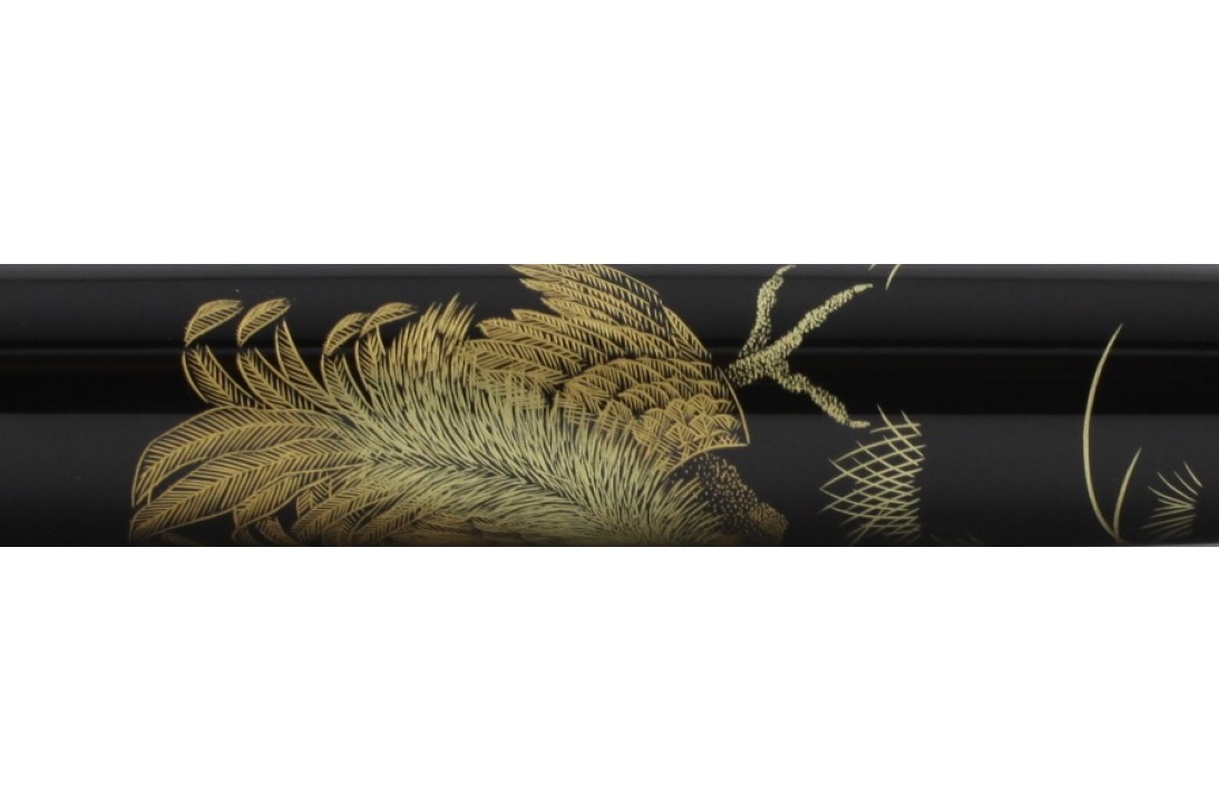 Namiki Yukari Royale Chinkin Rooster Fountain Pen