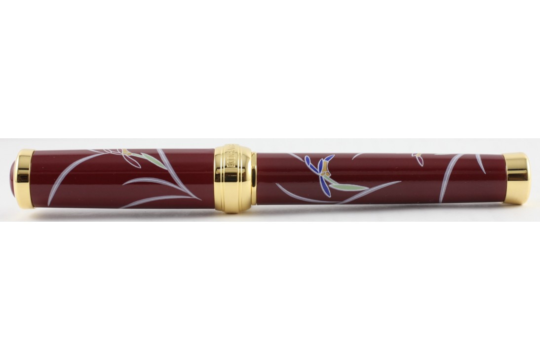 Sailor Arita Special Edition 400th Anniversary Koransha Venetian Red Ranka Gold Trim Fountain Pen