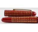 Platinum Limited Edition 3776 Hannya-Singyou Red with screw cap Fountain Pen