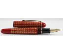 Platinum Limited Edition 3776 Hannya-Singyou Red with screw cap Fountain Pen