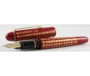 Platinum Limited Edition 3776 Hannya-Singyou Red with screw cap Fountain Pen