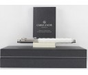 Caran d'Ache Varius Ceramic White Silver Plated Fountain Pen