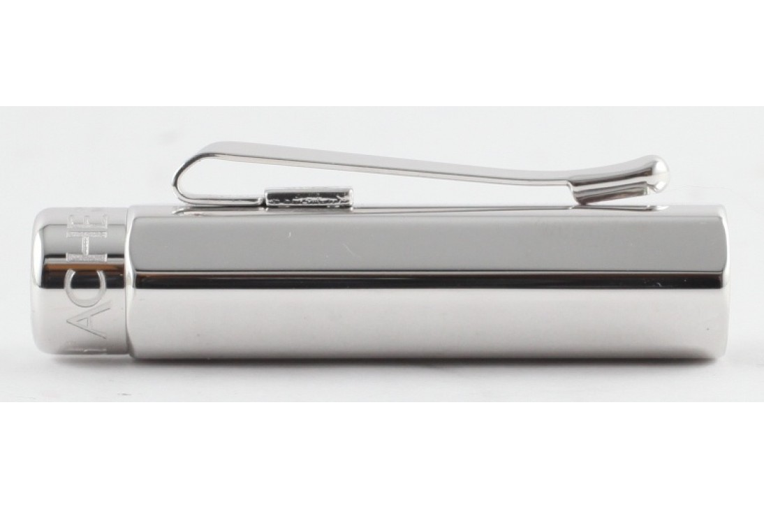 Caran d'Ache Varius Ceramic White Silver Plated Fountain Pen