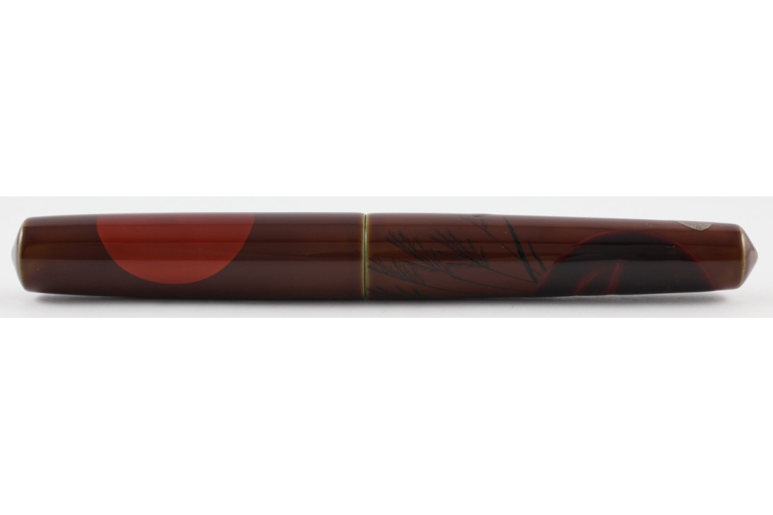 Nakaya Piccolo A Fox with the Harvest Moon Fountain Pen