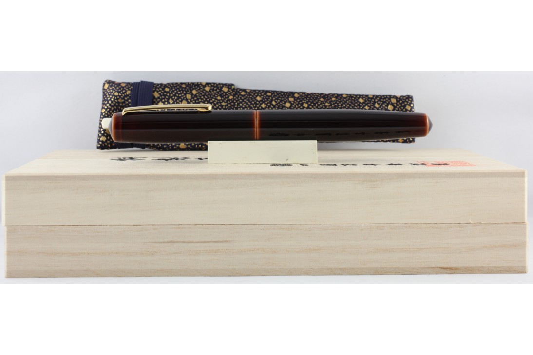 Nakaya Piccolo Long Writer Toki-Tamenuri Fountain Pen
