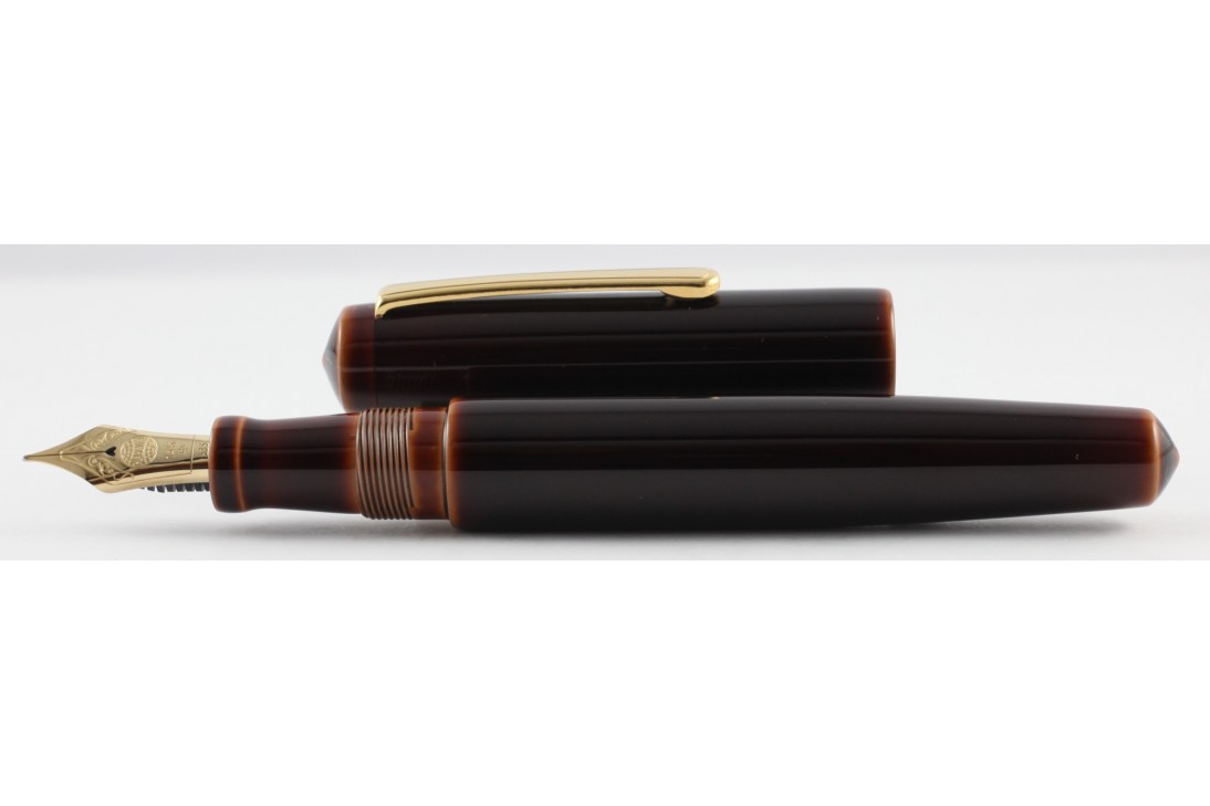 Nakaya Piccolo Long Writer Toki-Tamenuri Fountain Pen