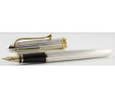Aurora 88 Ottantotto Silver Linear Regular 816 Fountain Pen