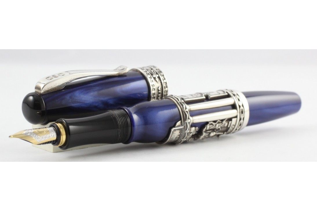 Curtis Limited Edition Lincoln Bicentennial Blue Fountain Pen