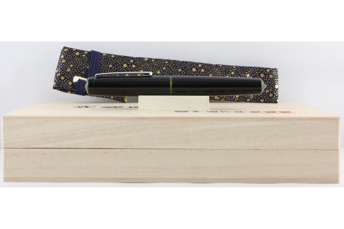 Nakaya Piccolo Writer Midori-tamenuri Fountain Pen