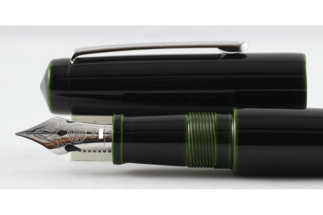 Nakaya Piccolo Writer Midori-tamenuri Fountain Pen