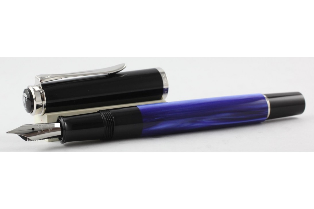 Pelikan Special Edition Classic M205 Blue Marbled Fountain Pen