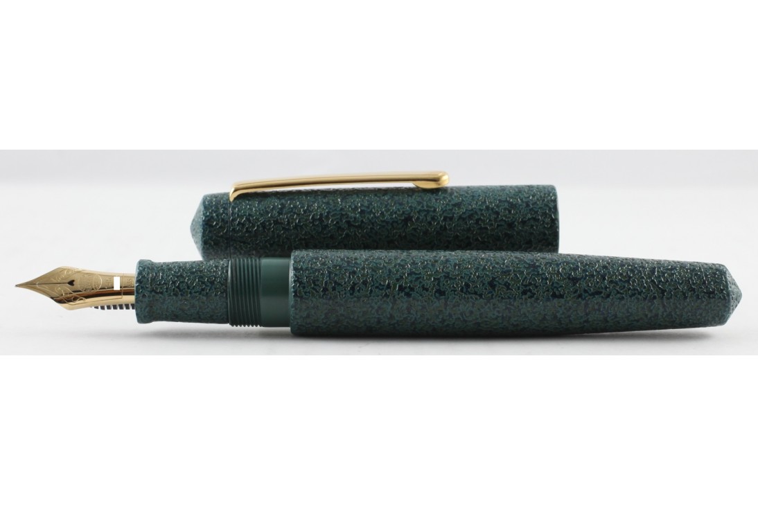 Nakaya Piccolo Long Writer Ishi-me Kan-shitsu Technique Green Fontain Pen