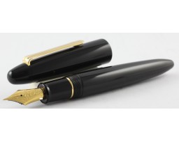 Sailor King of Pens Ebonite Black with Gold Plated Trim Fountain Pen