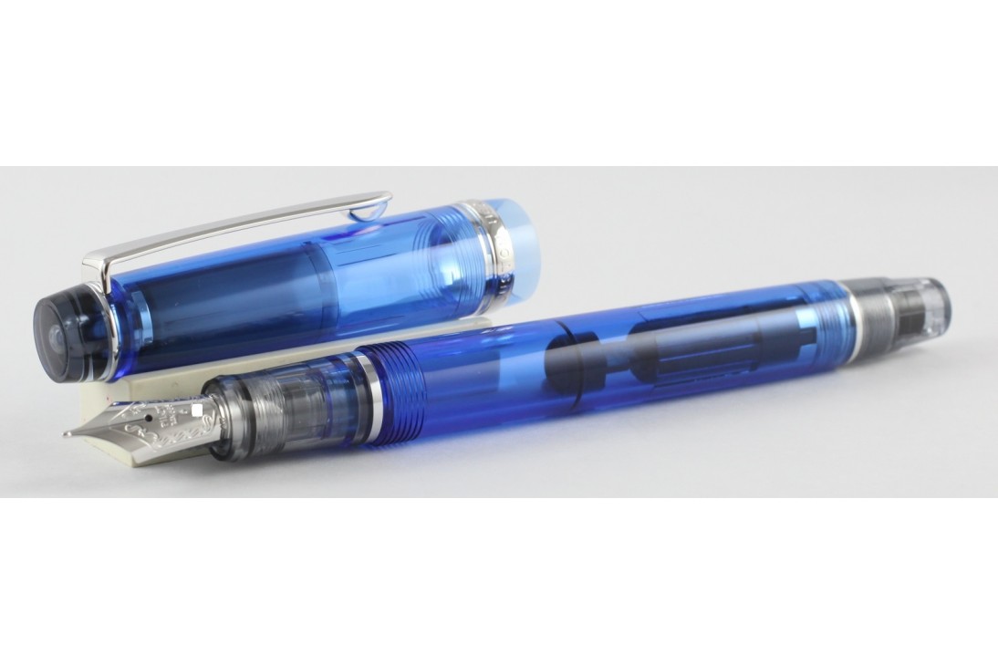 Pilot Custom Heritage 92 Transparent Blue Fountain Pen