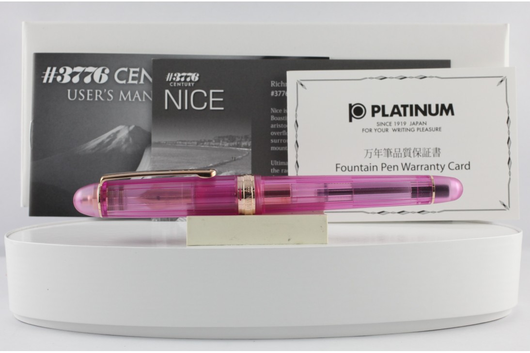 Platinum Limited Edition 3776 Century Nice Lilas Fountain Pen