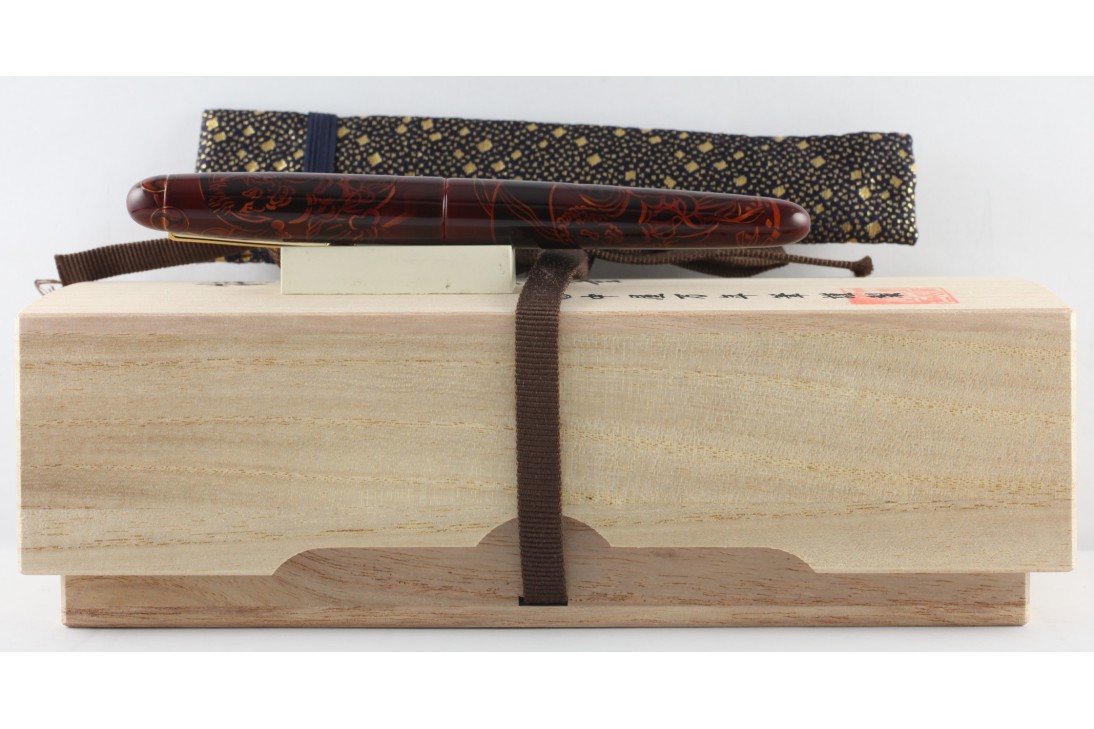Nakaya Cigar Writer Portable The Fujin and The Raijin III Fountain Pen