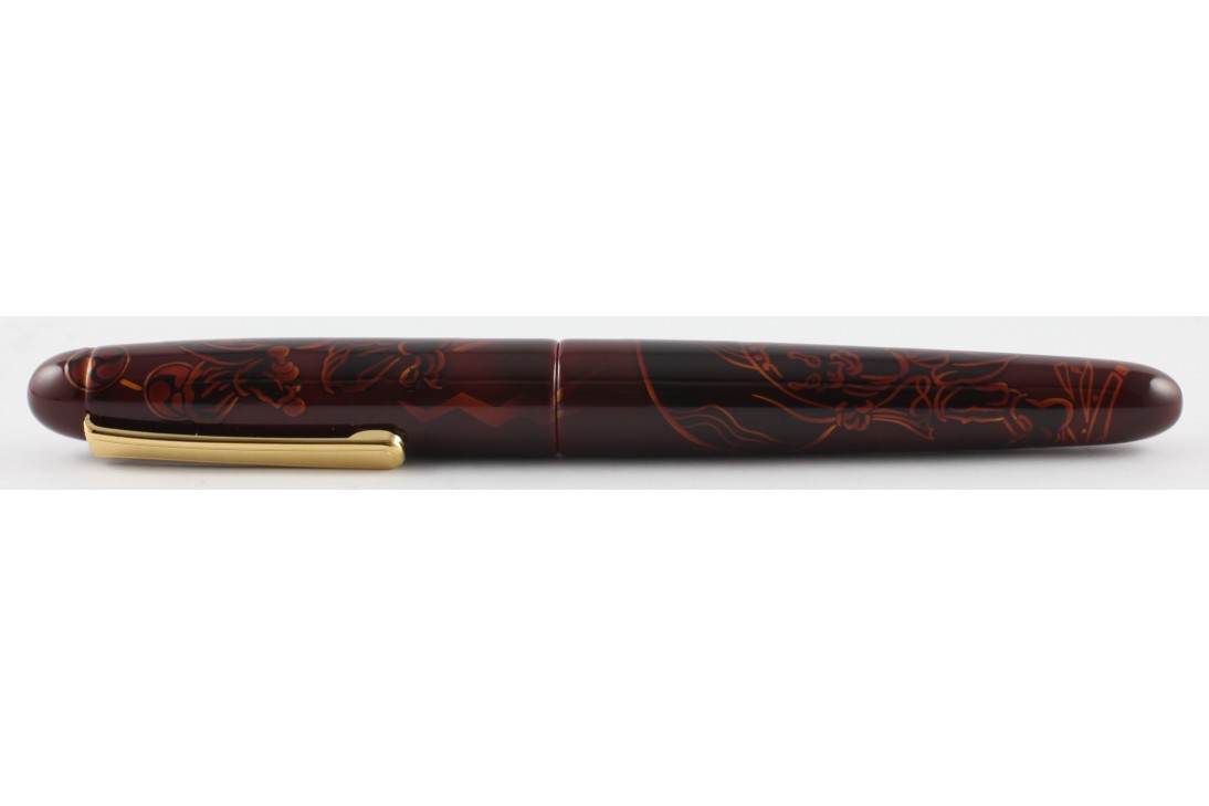 Nakaya Cigar Writer Portable The Fujin and The Raijin III Fountain Pen