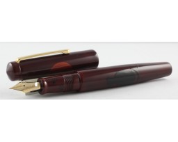 Nakaya Piccolo Long Writer A Enjoying the Moon Cat Fountain Pen