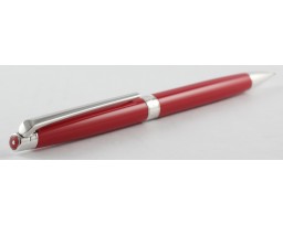Caran d'Ache Leman Slim Scarlet Red with Rhodium Trim Mechanical Pencil
