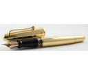 Aurora Limited Edition 88 Anniversary Gold Plated Fountain Pen with Flexible 'F' nib