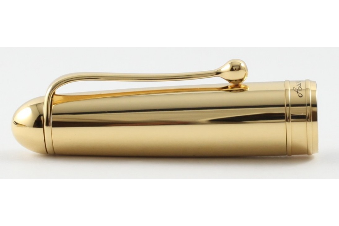 Aurora Limited Edition 88 Anniversary Gold Plated Fountain Pen with Flexible 'F' nib
