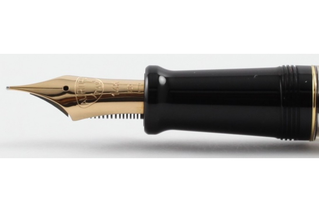 Aurora Limited Edition 88 Anniversary Gold Plated Fountain Pen with Flexible 'F' nib