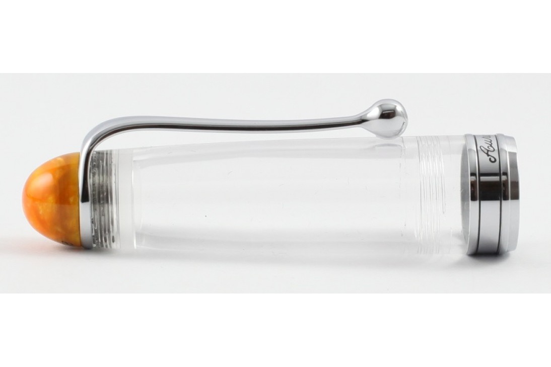 Aurora Limited Edition 88 Demonstrator Minerali Amber Fountain Pen