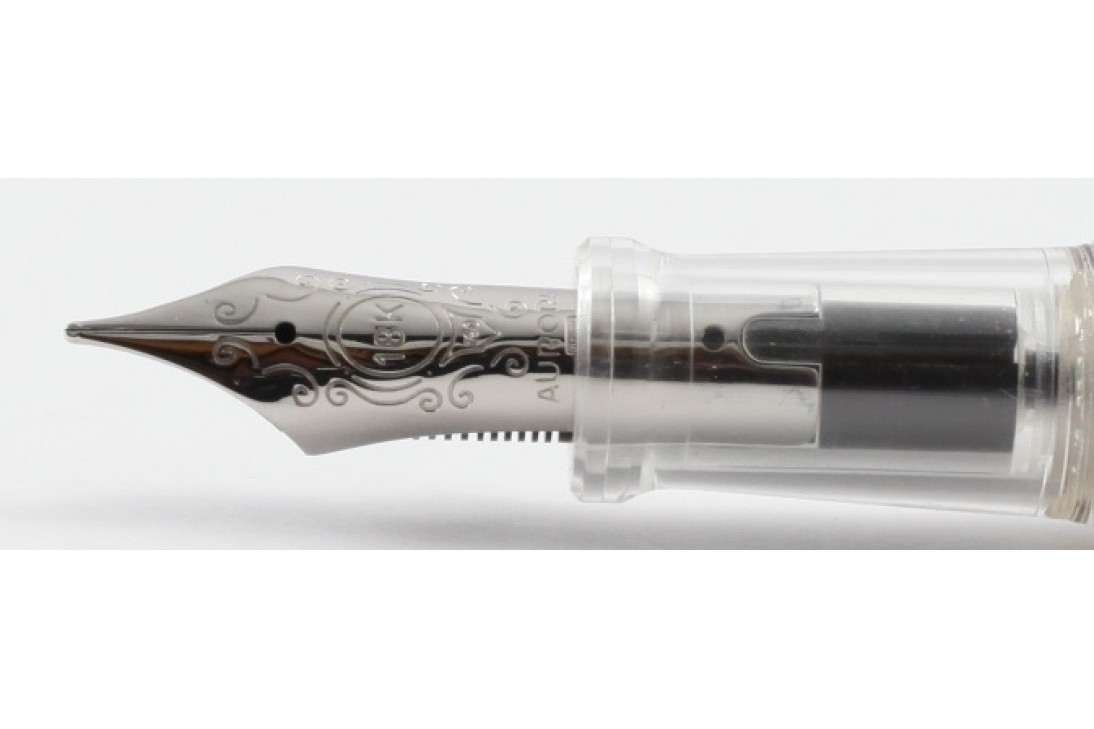 Aurora Limited Edition 88 Demonstrator Minerali Amber Fountain Pen