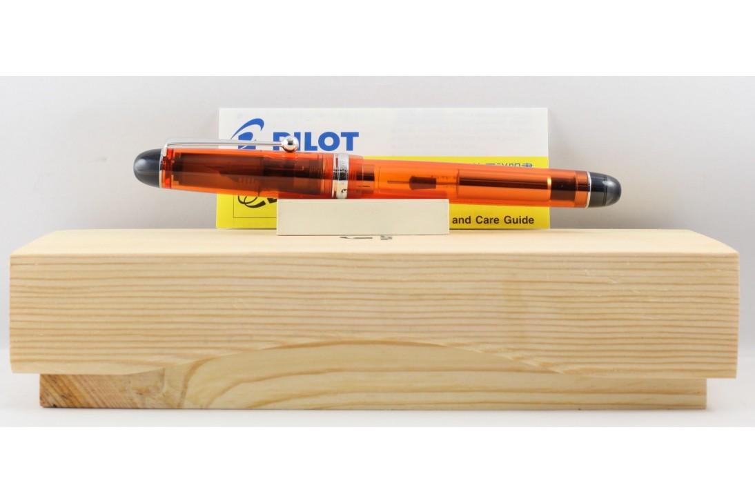 Pilot Custom 74 Transparent Orange Fountain Pen