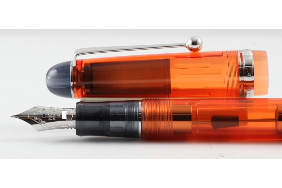 Pilot Custom 74 Transparent Orange Fountain Pen