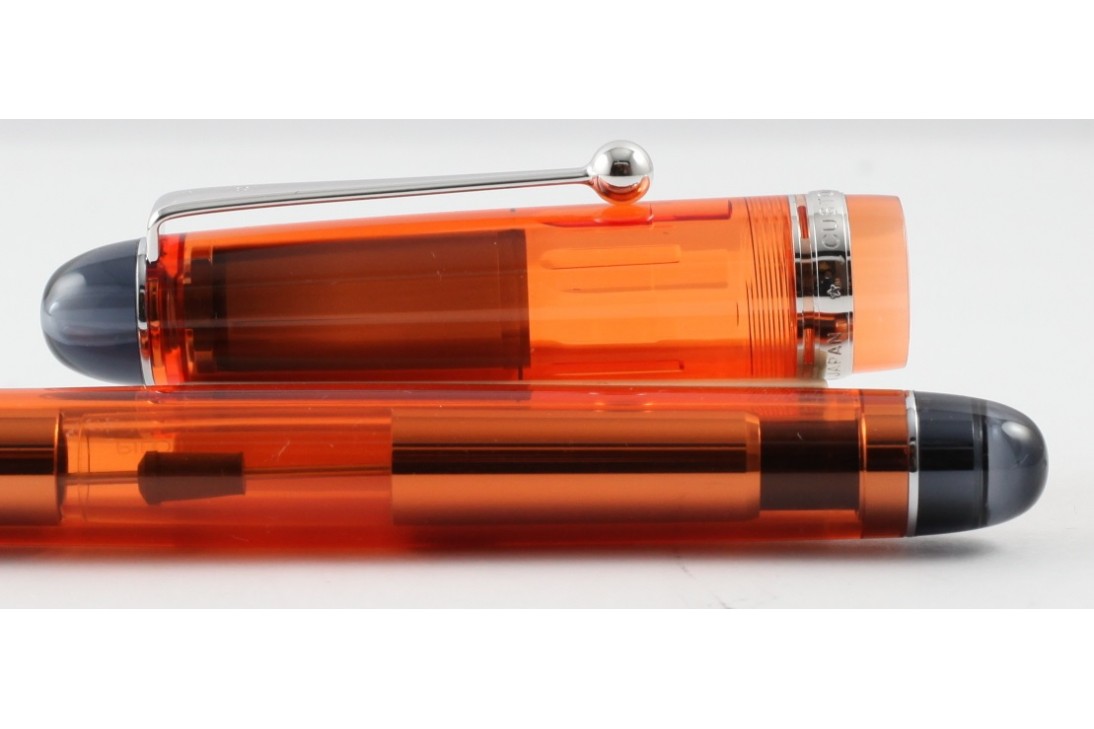 Pilot Custom 74 Transparent Orange Fountain Pen