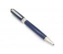 ST Dupont Line D Medium Guilloche Under Blue Lacquer Ball Pen