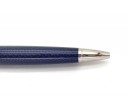 ST Dupont Line D Medium Guilloche Under Blue Lacquer Ball Pen