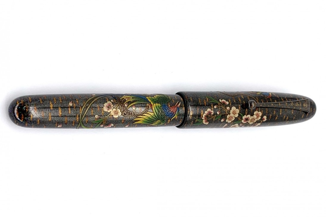 Namiki Emperor Rakucho Birds and Weeping Cherry Blossom Fountain Pen