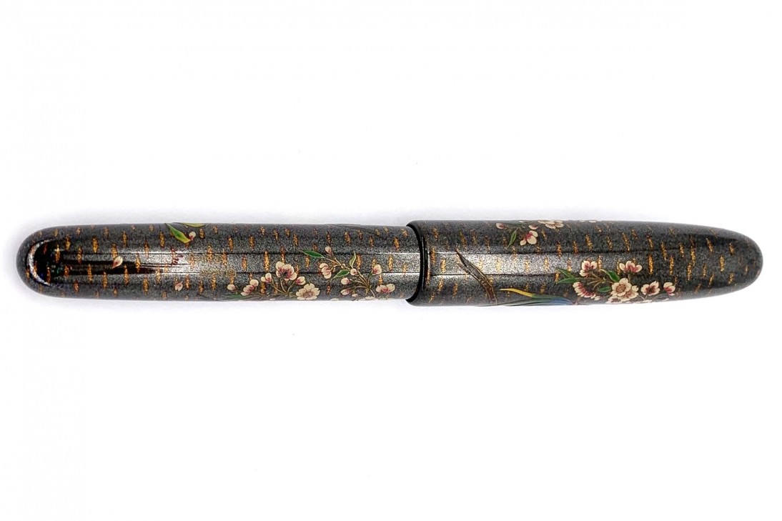 Namiki Emperor Rakucho Birds and Weeping Cherry Blossom Fountain Pen