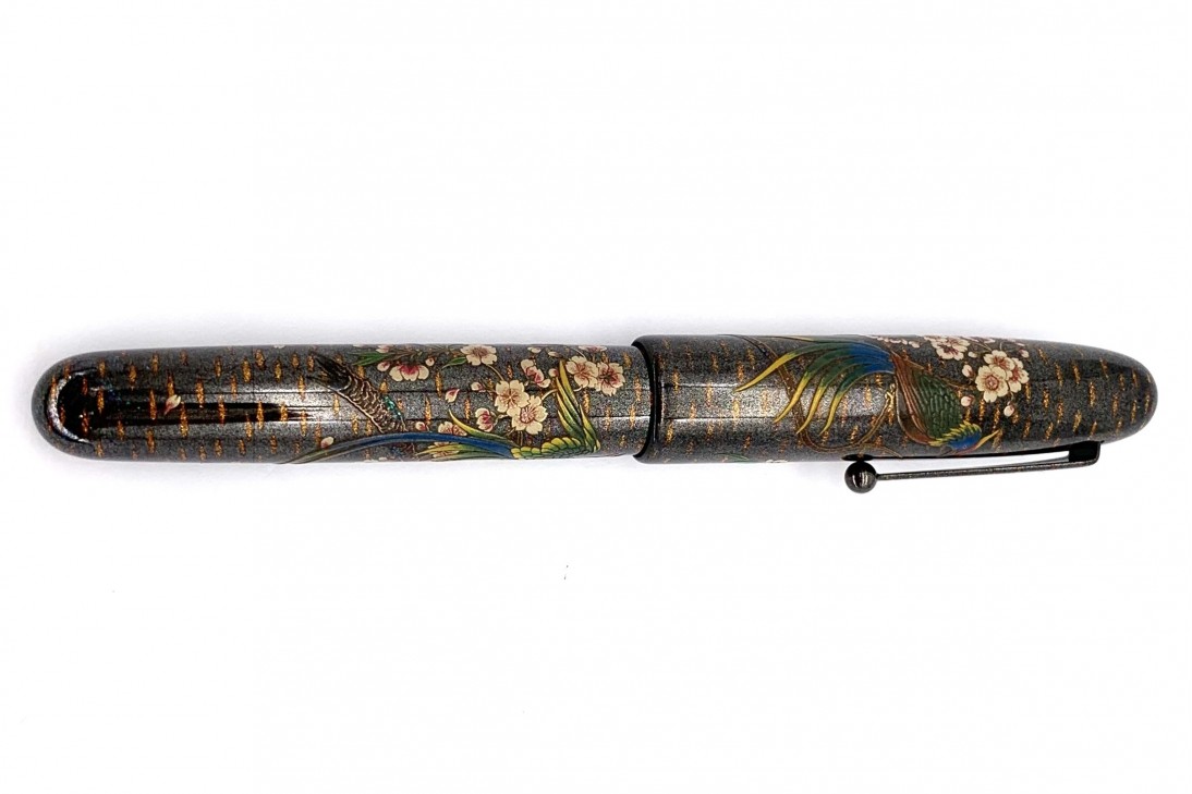 Namiki Emperor Rakucho Birds and Weeping Cherry Blossom Fountain Pen
