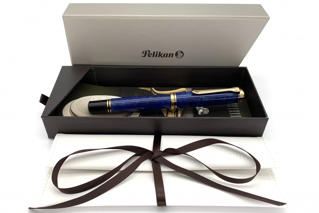 Pelikan Special Edition Souveran M800 Blue 0' Blue Fountain Pen