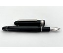 Platinum 3776 Century Black Diamond Translucent Rhodium Trim Fountain Pen