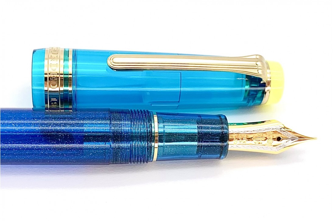 Sailor Cocktail Series 10th Anniversary Limited Edition Progear 2020 Kure Azur Fountain Pen