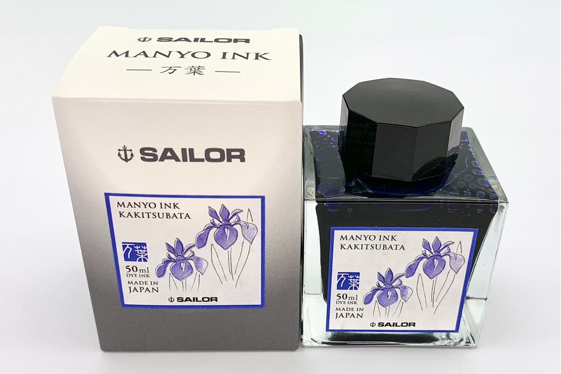 Sailor Manyo Ink Bottle 50ml - Kakitsubata
