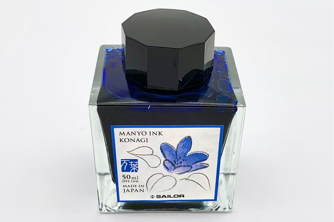 Sailor Manyo Ink Bottle 50ml - Konagi