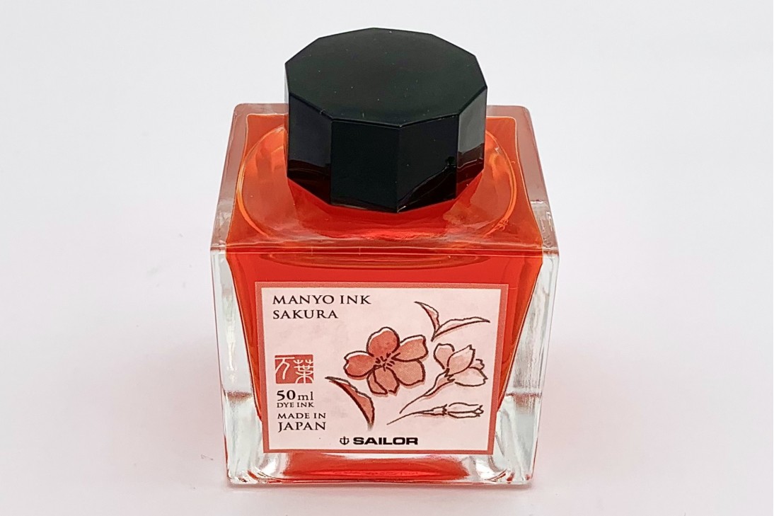 Sailor Manyo Ink Bottle 50ml - Sakura