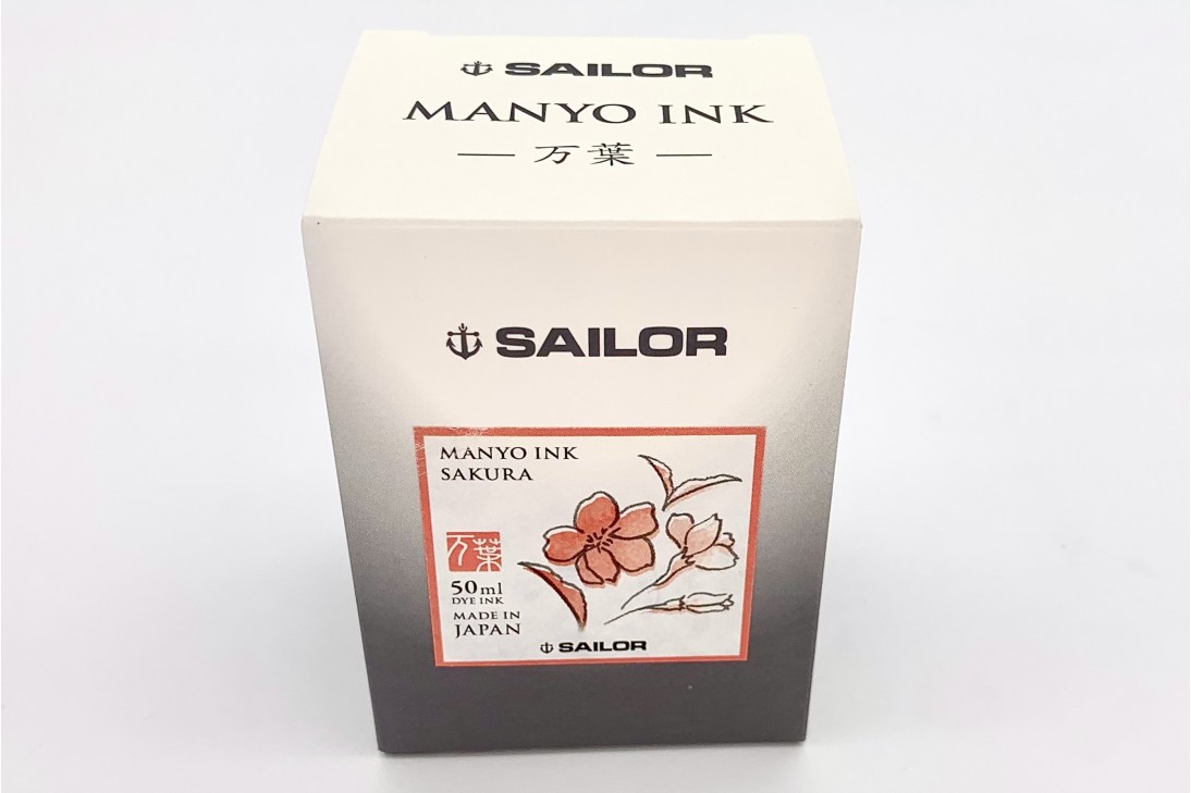 Sailor Manyo Ink Bottle 50ml - Sakura