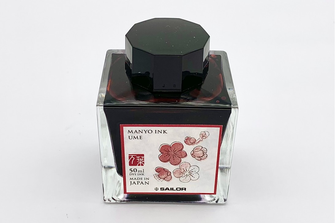 Sailor Manyo Ink Bottle 50ml - Ume