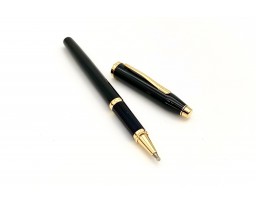 Cross Century II Black Lacquer 23k Gold Plated Rollerball Pen