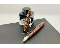 Sailor Limited Edition King Of Pen Kouen Red Flame Prominence Fountain Pen