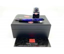 Aurora Limited Edition 88 Terra (Earth) Anodized Blue Trim and Nib Fountain Pen